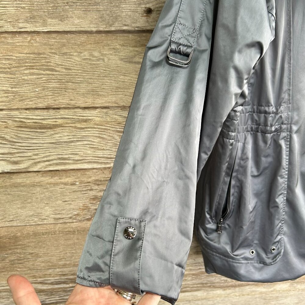 Andrew Marc Silver Lined Adjustable Jacket XL - Picture 8 of 13